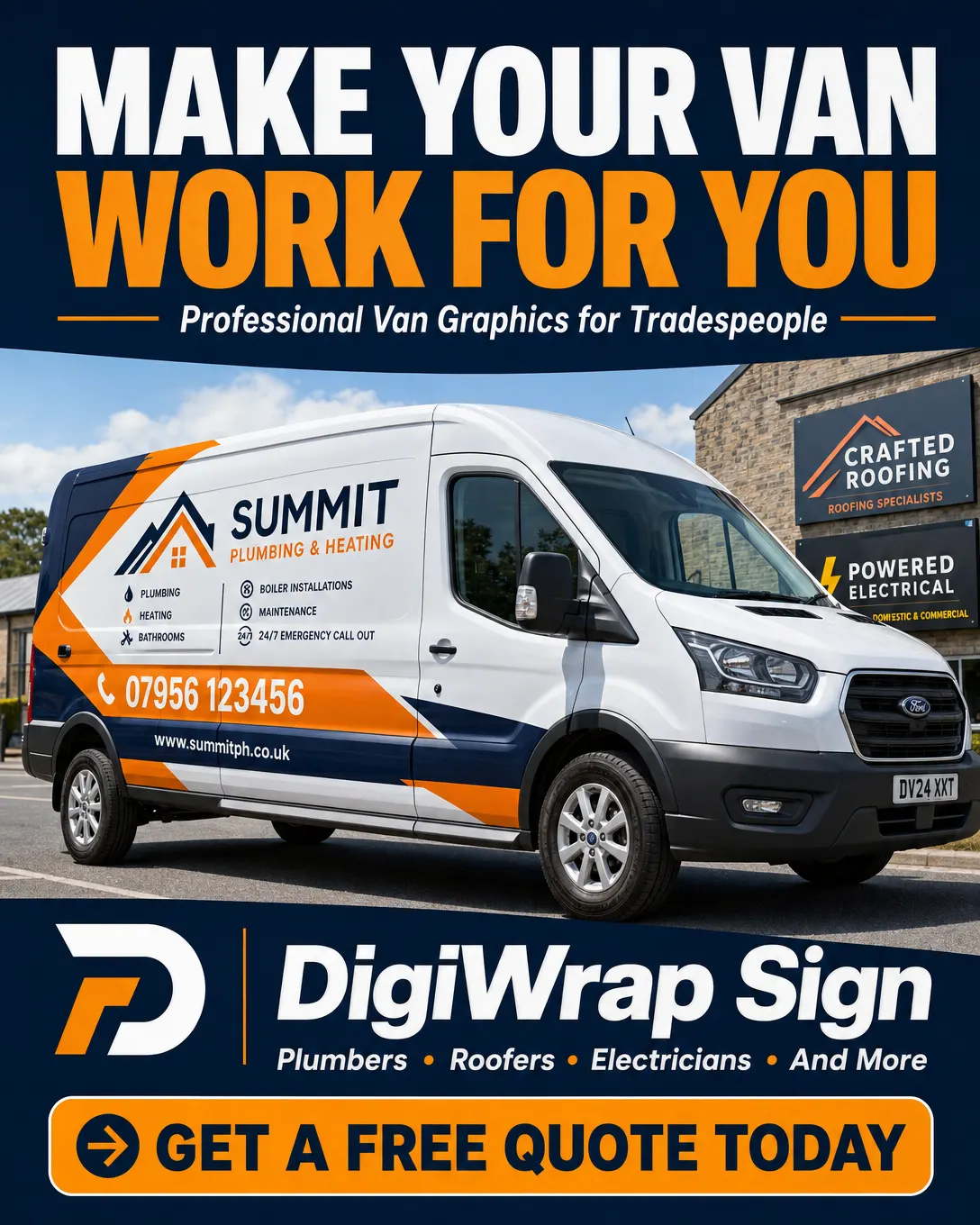 Business print including leaflets and promotional materials